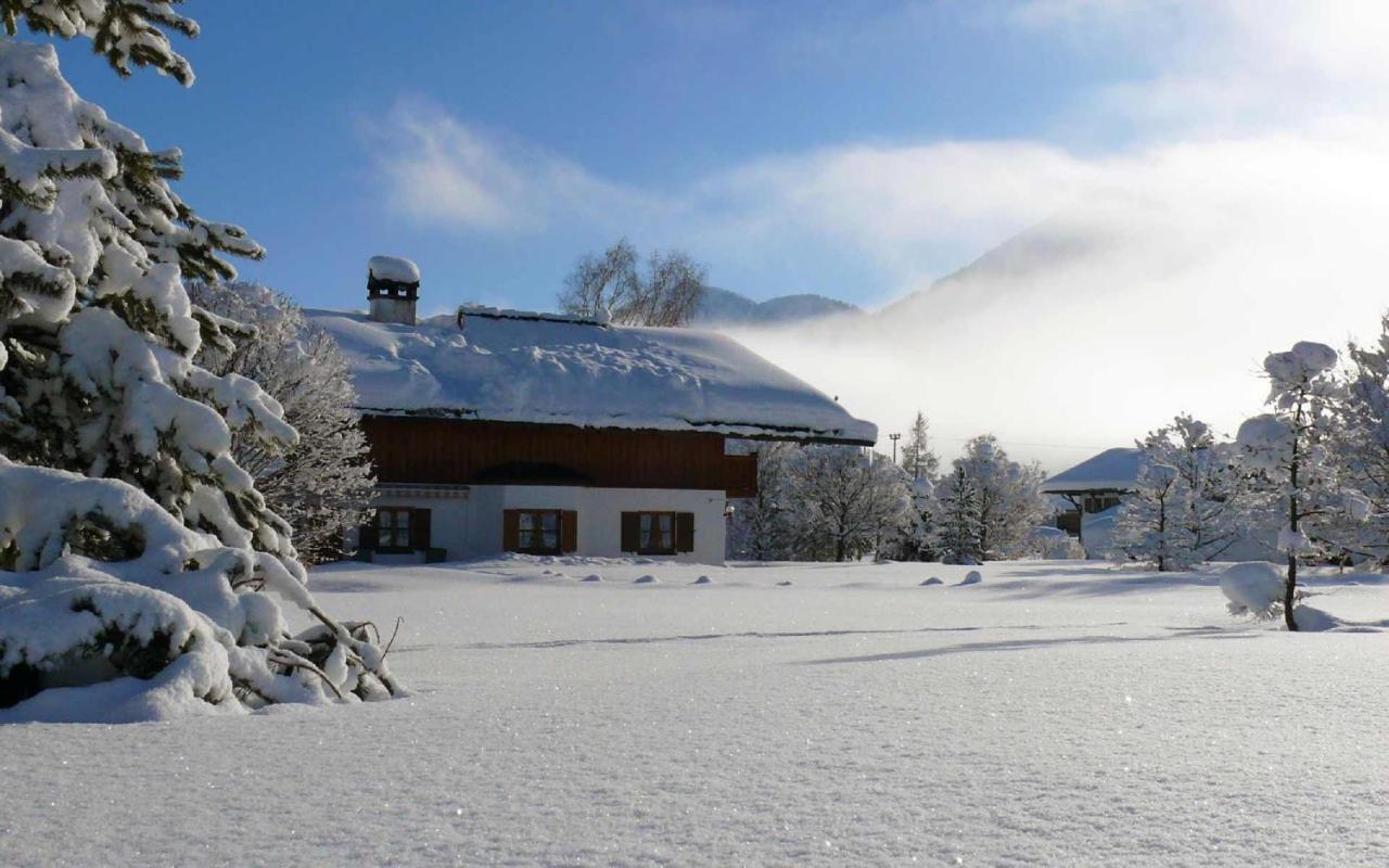 Ferienwohnung Alpenwelt Wallgau Exteriér fotografie